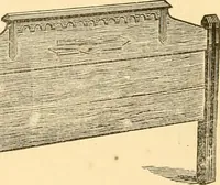 An illustration from Revised catalogue of bedsteads and tables. (1883)