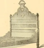 An illustration from Revised catalogue of bedsteads and tables. (1883)