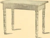An illustration from Revised catalogue of bedsteads and tables. (1883)