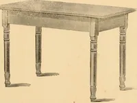 An illustration from Revised catalogue of bedsteads and tables. (1883)