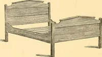 An illustration from Revised catalogue of bedsteads and tables. (1883)
