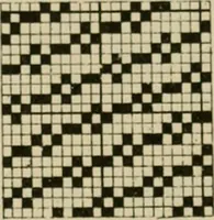 An illustration from Revised edition of Textile design book. A practical composition for the construction of new designs (1898)