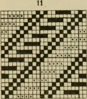 An illustration from Revised edition of Textile design book. A practical composition for the construction of new designs (1898)