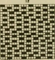 An illustration from Revised edition of Textile design book. A practical composition for the construction of new designs (1898)