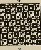 An illustration from Revised edition of Textile design book. A practical composition for the construction of new designs (1898)