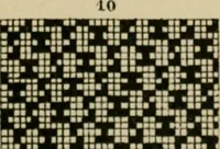 An illustration from Revised edition of Textile design book. A practical composition for the construction of new designs (1898)