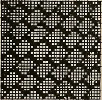An illustration from Revised edition of Textile design book. A practical composition for the construction of new designs (1898)