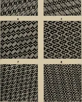 An illustration from Revised edition of Textile design book. A practical composition for the construction of new designs (1898)