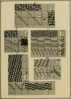 An illustration from Revised edition of Textile design book. A practical composition for the construction of new designs (1898)