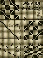 An illustration from Revised edition of Textile design book. A practical composition for the construction of new designs (1898)