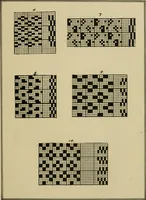 An illustration from Revised edition of Textile design book. A practical composition for the construction of new designs (1898)