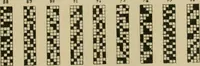 An illustration from Revised edition of Textile design book. A practical composition for the construction of new designs (1898)