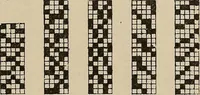 An illustration from Revised edition of Textile design book. A practical composition for the construction of new designs (1898)