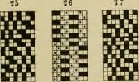An illustration from Revised edition of Textile design book. A practical composition for the construction of new designs (1898)