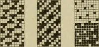An illustration from Revised edition of Textile design book. A practical composition for the construction of new designs (1898)