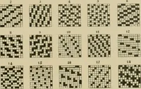 An illustration from Revised edition of Textile design book. A practical composition for the construction of new designs (1898)