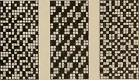 An illustration from Revised edition of Textile design book. A practical composition for the construction of new designs (1898)