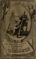 Picture 26 of 96 from Rev. P. Abraham a S. Clara ... Besonders meubliert- und gezierte Todten-Capelle, oder, Allgemeiner Todten-Spiegel : darinnen alle Menschen, wes Standes sie sind ... (1711), leaf 128