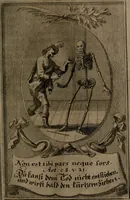 Picture 40 of 96 from Rev. P. Abraham a S. Clara ... Besonders meubliert- und gezierte Todten-Capelle, oder, Allgemeiner Todten-Spiegel : darinnen alle Menschen, wes Standes sie sind ... (1711), leaf 198