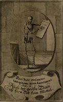 Picture 50 of 96 from Rev. P. Abraham a S. Clara ... Besonders meubliert- und gezierte Todten-Capelle, oder, Allgemeiner Todten-Spiegel : darinnen alle Menschen, wes Standes sie sind ... (1711), leaf 252