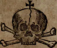 An illustration from Rev. P. Abraham a S. Clara ... Besonders meubliert- und gezierte Todten-Capelle, oder, Allgemeiner Todten-Spiegel : darinnen alle Menschen, wes Standes sie sind ... (1711)