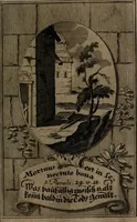 An illustration from Rev. P. Abraham a S. Clara ... Besonders meubliert- und gezierte Todten-Capelle, oder, Allgemeiner Todten-Spiegel : darinnen alle Menschen, wes Standes sie sind ... (1711)