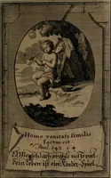 Picture 74 of 96 from Rev. P. Abraham a S. Clara ... Besonders meubliert- und gezierte Todten-Capelle, oder, Allgemeiner Todten-Spiegel : darinnen alle Menschen, wes Standes sie sind ... (1711), leaf 400