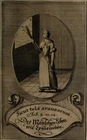 Picture 81 of 96 from Rev. P. Abraham a S. Clara ... Besonders meubliert- und gezierte Todten-Capelle, oder, Allgemeiner Todten-Spiegel : darinnen alle Menschen, wes Standes sie sind ... (1711), leaf 438