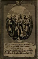 Picture 84 of 96 from Rev. P. Abraham a S. Clara ... Besonders meubliert- und gezierte Todten-Capelle, oder, Allgemeiner Todten-Spiegel : darinnen alle Menschen, wes Standes sie sind ... (1711), leaf 458