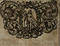 An illustration from Rev. P. Abraham a S. Clara ... Besonders meubliert- und gezierte Todten-Capelle, oder, Allgemeiner Todten-Spiegel : darinnen alle Menschen, wes Standes sie sind ... (1711)