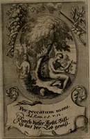 Picture 11 of 96 from Rev. P. Abraham a S. Clara ... Besonders meubliert- und gezierte Todten-Capelle, oder, Allgemeiner Todten-Spiegel : darinnen alle Menschen, wes Standes sie sind ... (1711), leaf 70