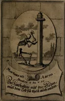 Picture 14 of 96 from Rev. P. Abraham a S. Clara ... Besonders meubliert- und gezierte Todten-Capelle, oder, Allgemeiner Todten-Spiegel : darinnen alle Menschen, wes Standes sie sind ... (1711), leaf 76