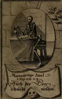 Picture 17 of 96 from Rev. P. Abraham a S. Clara ... Besonders meubliert- und gezierte Todten-Capelle, oder, Allgemeiner Todten-Spiegel : darinnen alle Menschen, wes Standes sie sind ... (1711), leaf 86