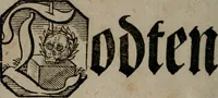 Picture 4 of 96 from Rev. P. Abraham a S. Clara ... Besonders meubliert- und gezierte Todten-Capelle, oder, Allgemeiner Todten-Spiegel : darinnen alle Menschen, wes Standes sie sind ... (1711), leaf 9