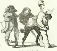 An illustration from Revue comique à l'usage des gens sérieux (1848)