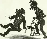 An illustration from Revue comique à l'usage des gens sérieux (1848)