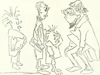 An illustration from Revue comique à l'usage des gens sérieux (1848)