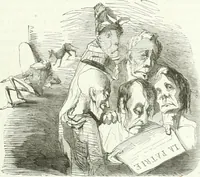 An illustration from Revue comique à l'usage des gens sérieux (1848)