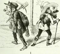 An illustration from Revue comique à l'usage des gens sérieux (1848)