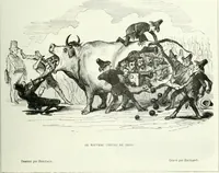 An illustration from Revue comique à l'usage des gens sérieux (1848)