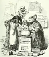 An illustration from Revue comique à l'usage des gens sérieux (1848)