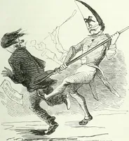 An illustration from Revue comique à l'usage des gens sérieux (1848)