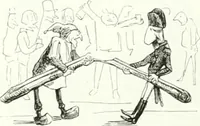 Picture 322 of 548 from Revue comique à l'usage des gens sérieux (1848), leaf 331