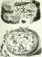 An illustration from Revue comique à l'usage des gens sérieux (1848)
