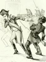 An illustration from Revue comique à l'usage des gens sérieux (1848)