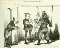 An illustration from Revue comique à l'usage des gens sérieux (1848)