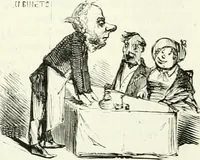 An illustration from Revue comique à l'usage des gens sérieux (1848)