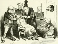 An illustration from Revue comique à l'usage des gens sérieux (1848)