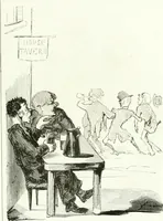 An illustration from Revue comique à l'usage des gens sérieux (1848)