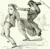 An illustration from Revue comique à l'usage des gens sérieux (1848)